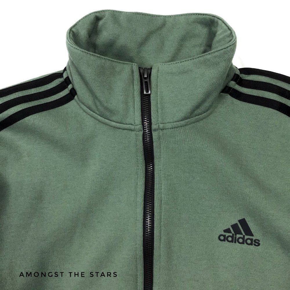 adidas Co Relax Ts Green Tracksuit Jacket & Pants - Picture 7 of 16